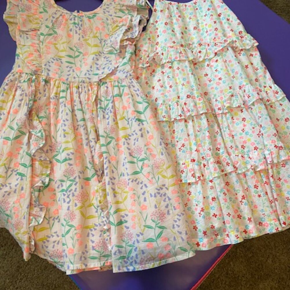 2 crewcuts summer dresses